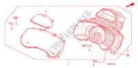 INDICADORES(DENSO) para Honda INSIGHT SE 5 portas totalmente automática CVT 2011