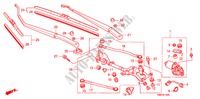LIMPA PARA BRISAS(LH) para Honda INSIGHT S 5 portas totalmente automática CVT 2011