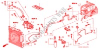 AR CONDICIONADO (MANGUEIRAS/TUBOS) para Honda CIVIC GLI 3 portas automática de 4 velocidades 2000