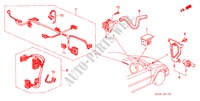 AR CONDICIONADO(SENSOR) para Honda CIVIC SIR 3 portas automática de 4 velocidades 2000