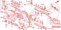 COLECTOR ADMISSAO (1.6L SOHC/SOHC VTEC) para Honda CIVIC GLI 3 portas 5 velocidades manuais 2000