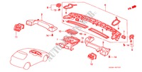 CONDUTA(LH) para Honda CIVIC LXI 3 portas automática de 4 velocidades 2000