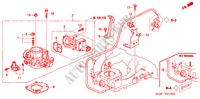 CORPO ACELERADOR (1.5L SOHC) para Honda CIVIC LXI 3 portas automática de 4 velocidades 2000
