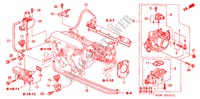 CORPO ACELERADOR (1.6L SOHC/SOHC VTEC) para Honda CIVIC GLI 3 portas automática de 4 velocidades 2000
