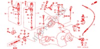 TUBO METALICO ATF/SENSOR VELOCIDADE (S4MA) para Honda CIVIC LXI 3 portas automática de 4 velocidades 2000