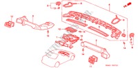 CONDUTA(D.) para Honda CIVIC LXI 4 portas automática de 4 velocidades 2000