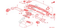 CONDUTA(LH) para Honda CIVIC EX 4 portas automática de 4 velocidades 2000