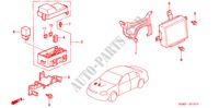 UNIDADE ABS(LH) para Honda CIVIC SIR 4 portas 5 velocidades manuais 2000