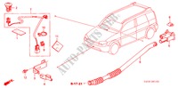 AR CONDICIONADO (SENSOR/AR CONDICIONADO AUTOMATICO) para Honda HR-V HYPER 5 portas totalmente automática CVT 2005
