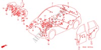CABLAGEM para Honda CIVIC VTI 5 portas automática de 4 velocidades 2002