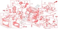 UNIDADE AQUECEDOR para Honda CIVIC EXI 5 portas automática de 4 velocidades 2001