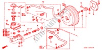 BOMBA PRINCIPAL TRAVOES/ SERVO FREIO para Honda ACCORD V6 4 portas automática de 4 velocidades 2000