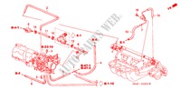 TUBO METALICO INSTALACAO/TUBAGEM(L4) para Honda ACCORD 2.0VTI 4 portas automática de 4 velocidades 2000