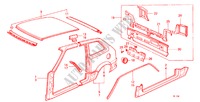 ALTERNADOR(5)(3 PORTAS) para Honda CIVIC STD 3 portas automática de 3 velocidades 1983