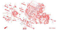 ESTAI DO ALTERNADOR para Honda JAZZ 1.3LX 5 portas totalmente automática CVT 2005