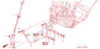TUBO METALICO ATF para Honda JAZZ 1.4LX 5 portas totalmente automática CVT 2002