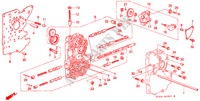 CORPO VALVULA PRINCIPAL/REGULADOR(2) para Honda LEGEND 2.7I 4 portas automática de 4 velocidades 1990