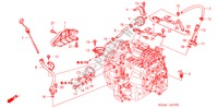 INDICADOR NIVEL OLEO/ TUBO METALICO ATF(L4) para Honda ACCORD 2.0 VTI 4 portas automática de 5 velocidades 2003