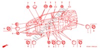 OLHAL(INFERIOR) para Honda ACCORD 3.0 SIR 4 portas automática de 5 velocidades 2005