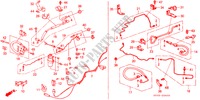AR CONDICIONADO (MANGUEIRAS/TUBOS) para Honda ACCORD 2.0SI 4 portas 5 velocidades manuais 1989