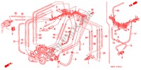 TUBO METALICO INSTALACAO/TUBAGEM(2) para Honda ACCORD LX 4 portas 5 velocidades manuais 1990