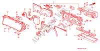 COMPONENTES INDICADORES(4) para Honda PRELUDE VTI-R 2 portas 5 velocidades manuais 1994