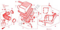FILTRO AR(L5)(D.) para Honda ACURA 2.5TL 2.5TL 4 portas automática de 4 velocidades 1995