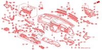 PAINEL INSTRUMENTOS(D.) para Honda ACURA 2.5TL 2.5TL 4 portas automática de 4 velocidades 1998