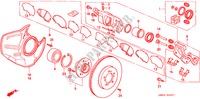 TRAVAO FRENTE(V6) para Honda ACURA 3.2TL 3.2TL 4 portas automática de 4 velocidades 1998