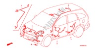 CABLAGEM(LH)(2) para Honda CR-V 2WD 5 portas automática de 5 velocidades 2010