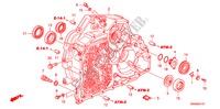 CAIXA CONVERSOR BINARIO(2.4L) para Honda CR-V 2WD 5 portas automática de 5 velocidades 2010