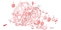 CAIXA EMBRAIAGEM(2.4L) para Honda CR-V RVSI         INDIA 5 portas 6 velocidades manuais 2009
