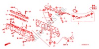 INJECTOR COMBUSTIVEL(2.4L) para Honda CR-V 2WD 5 portas automática de 5 velocidades 2010