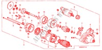 MOTOR ARRANQUE(DENSO)(2.4L) para Honda CR-V 2WD 5 portas automática de 5 velocidades 2010