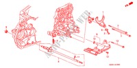 FORQUILHA (2.3L) para Honda ODYSSEY EXI 5 portas automática de 4 velocidades 1998
