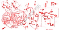 INDICADOR NIVEL OLEO/ CABLAGEM(LH) para Honda LEGEND LEGEND 4 portas automática de 4 velocidades 1996