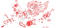 SUPORTE ALTERNADOR para Honda ACURA 3.5RL 3.5RL 4 portas automática de 4 velocidades 1997