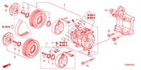 AR CONDICIONADO(COMPRESSOR)(3.5L) para Honda ACCORD 3.5SIR 4 portas automática de 5 velocidades 2010