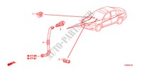 AR CONDICIONADO(SENSOR) para Honda ACCORD 2.0VTI 4 portas automática de 5 velocidades 2011
