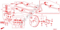 BOMBA PRINCIPAL TRAVOES/SERVO FREIO(LH) para Honda ACCORD 3.5EX 4 portas automática de 5 velocidades 2011