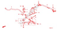 BRACO INFERIOR FRENTE para Honda ACCORD 2.0VTI 4 portas automática de 5 velocidades 2011