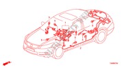 CABLAGEM(2)(LH) para Honda ACCORD 2.0EX 4 portas automática de 5 velocidades 2011
