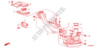 CAMARA RESSONANCIA(2.4L) para Honda ACCORD 2.4 4 portas automática de 5 velocidades 2009
