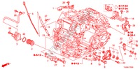 INDICADOR NIVEL OLEO/TUBO METALICO ATF(V6) para Honda ACCORD 3.5 4 portas automática de 5 velocidades 2008