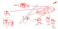 INTERRUPTOR(LH) para Honda ACCORD 2.0LX 4 portas automática de 5 velocidades 2011