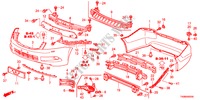 PARA CHOQUES para Honda ACCORD 2.0VTI 4 portas automática de 5 velocidades 2011