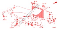 TUBO FLEXIVEL RADIADOR/DEPOSITO RESERVA(2.4L) para Honda ACCORD 2.4 4 portas automática de 5 velocidades 2010