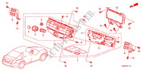 UNIDADE DE AUDIO(6CD) para Honda ACCORD 2.0VTI 4 portas automática de 5 velocidades 2011