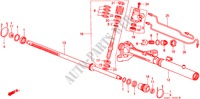 COMP. CAIXA DIRECCAO AS.(D.) para Honda BALLADE 150I 4 portas automática de 4 velocidades 1998