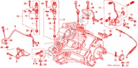 TUBO METALICO ATF/SENSOR VELOCIDADE(3) para Honda BALLADE 180I 4 portas automática de 4 velocidades 1997